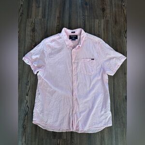 Chubbies Light Pink Casual Button-Down Shirt